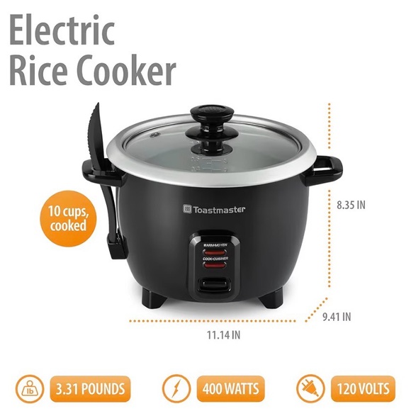 Toastmaster Electric Rice Cooker - Picture 2 of 5